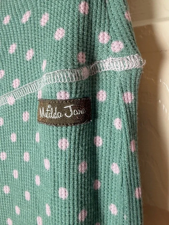 Matilda Jane Women’s Polka Dot Leggings - Picture 2 of 6